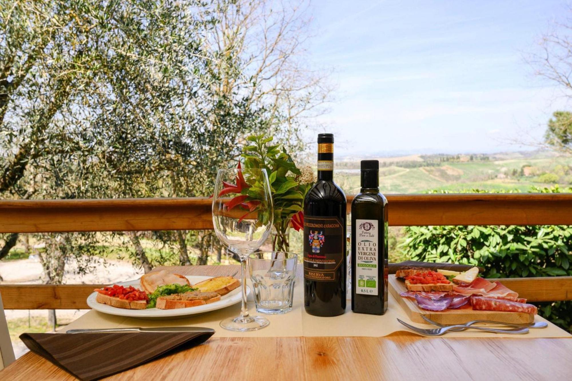 Fattoria Bio Pieve A Salti Montalcino Appartement Buitenkant foto